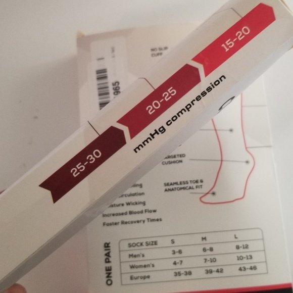 MEDICAL UNISEX compression socks negative ions - Picture 3 of 7